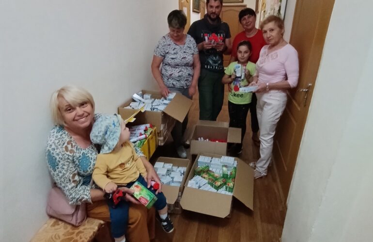 Діяльність “МАЙБУТТЯ” (06.2023). “Тур співчуття” і допомога медикаментами та вітамінами.