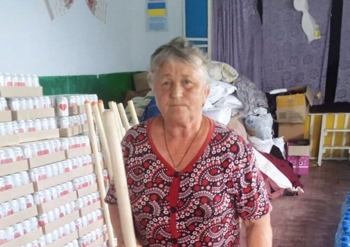 Діяльність “МАЙБУТТЯ” (06.2023). Передача постраждалим з Херсонської області.