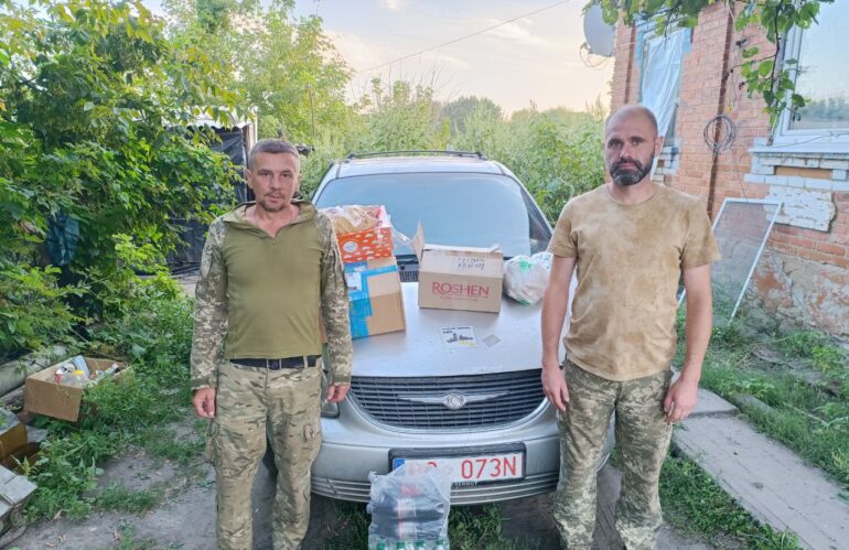 Діяльність “МАЙБУТТЯ” (10.2023) Допомога хлопцям Донецького напрямку.